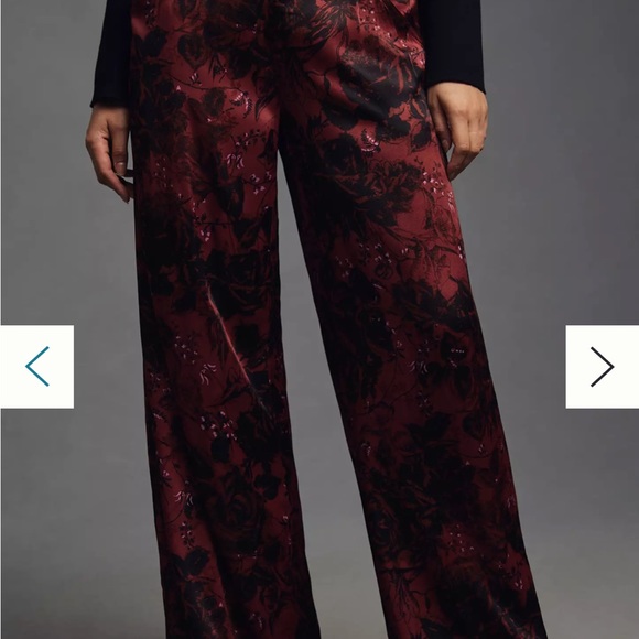 Anthropologie Low-Rise Pleated Trousers - Picture 5 of 6